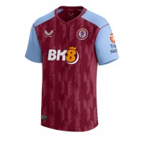 Aston Villa Ezri Konsa #4 Replica Home Shirt 2023-24 Short Sleeve